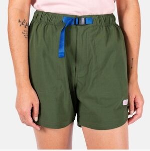 Topo Designs River Shorts Olive Green Size XS